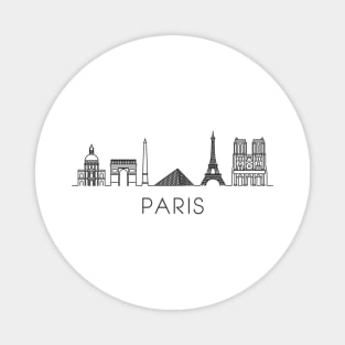 Paris Skyline Magnet